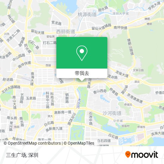三生广场地图
