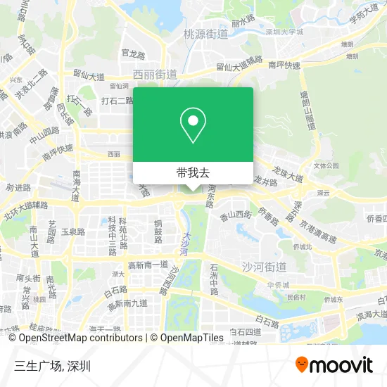 三生广场地图