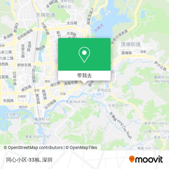 同心小区-33栋地图