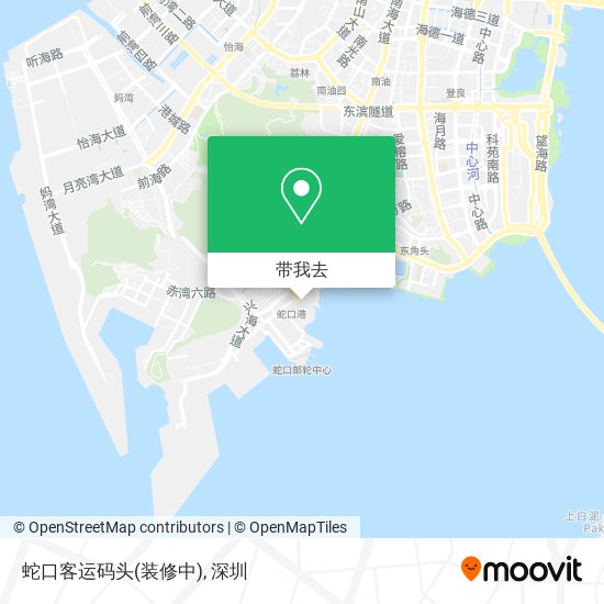 蛇口客运码头(装修中)地图