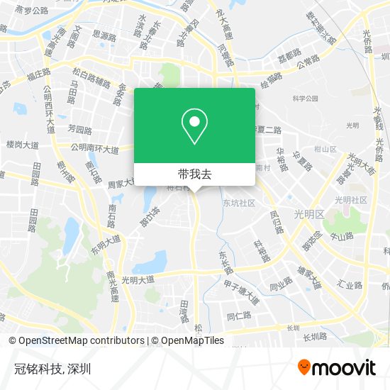 冠铭科技地图
