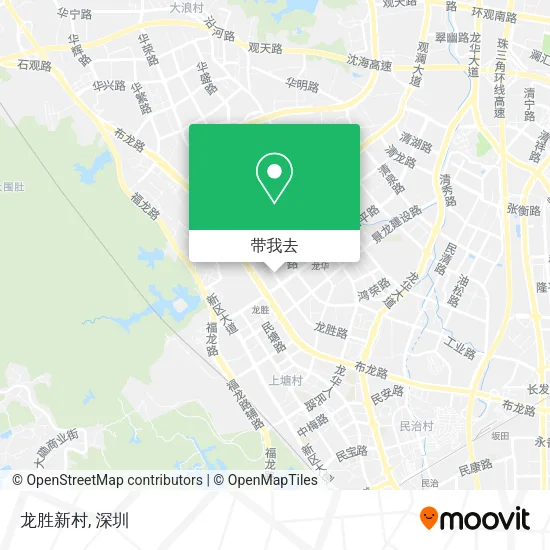 龙胜新村地图