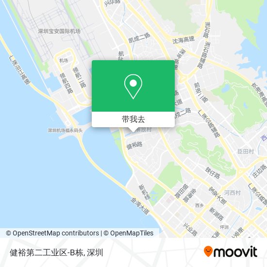 健裕第二工业区-B栋地图