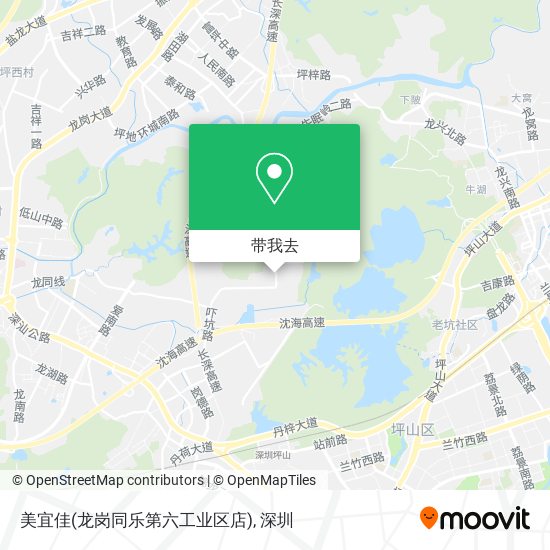 美宜佳(龙岗同乐第六工业区店)地图
