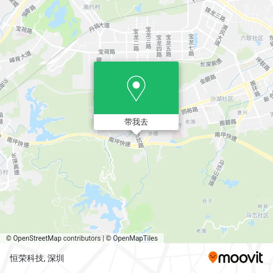 恒荣科技地图