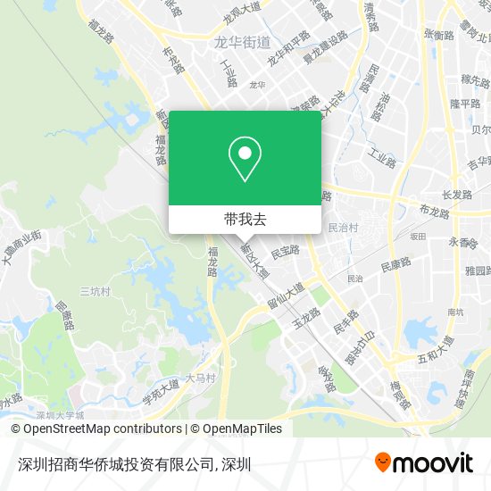 深圳招商华侨城投资有限公司地图