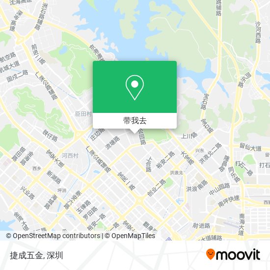 捷成五金地图
