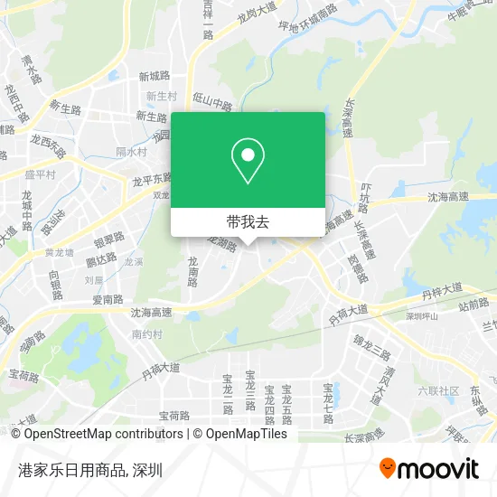港家乐日用商品地图