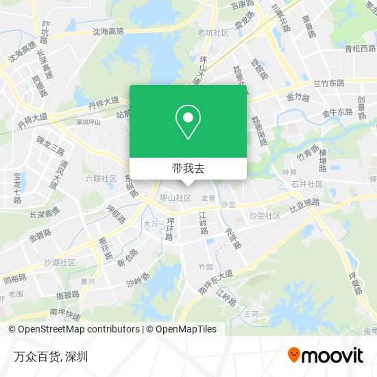 万众百货地图