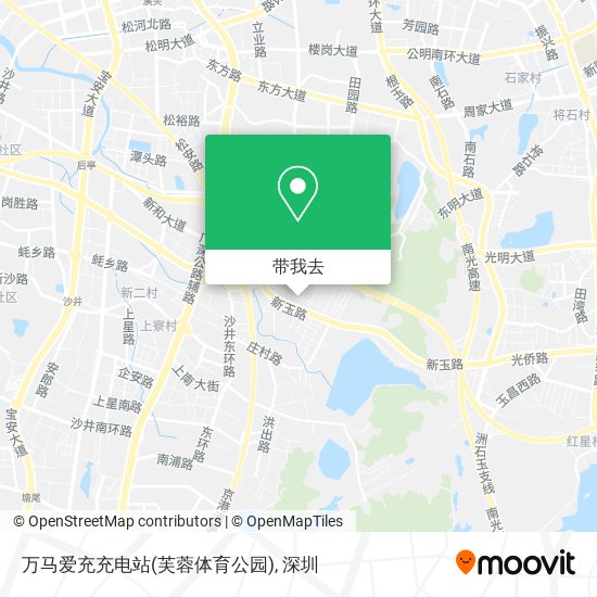 万马爱充充电站(芙蓉体育公园)地图