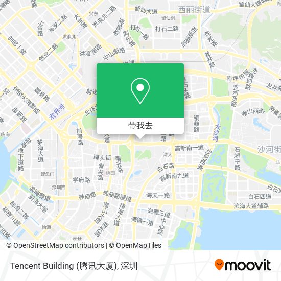 Tencent Building (腾讯大厦)地图