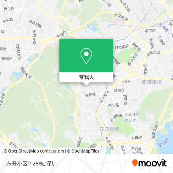 东升小区-128栋地图