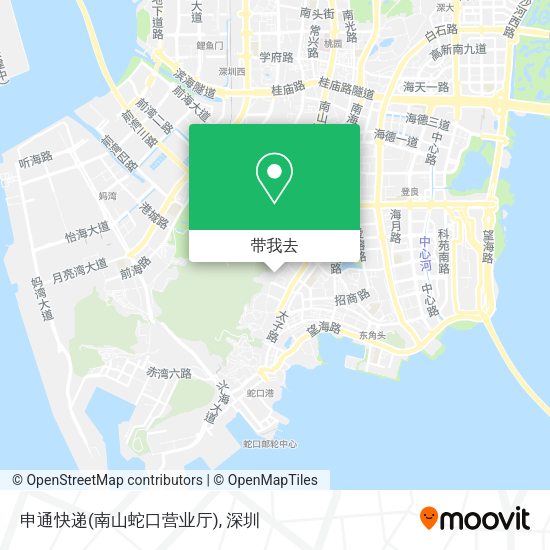申通快递(南山蛇口营业厅)地图