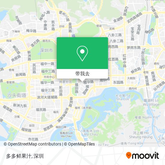 多多鲜果汁地图