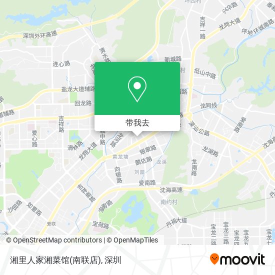 湘里人家湘菜馆(南联店)地图