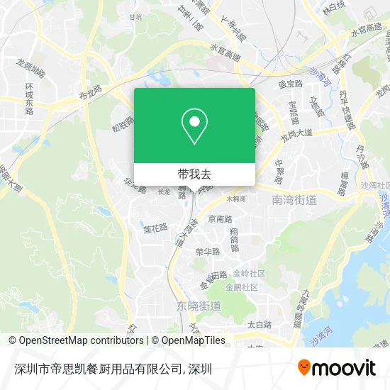 深圳市帝思凯餐厨用品有限公司地图
