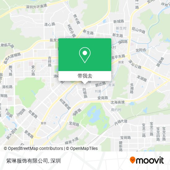 紫琳服饰有限公司地图