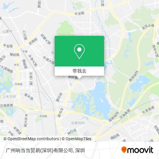 广州响当当贸易(深圳)有限公司地图