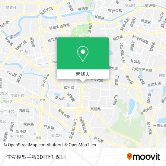 佳壹模型手板3D打印地图