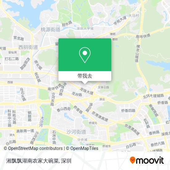 湘飘飘湖南农家大碗菜地图