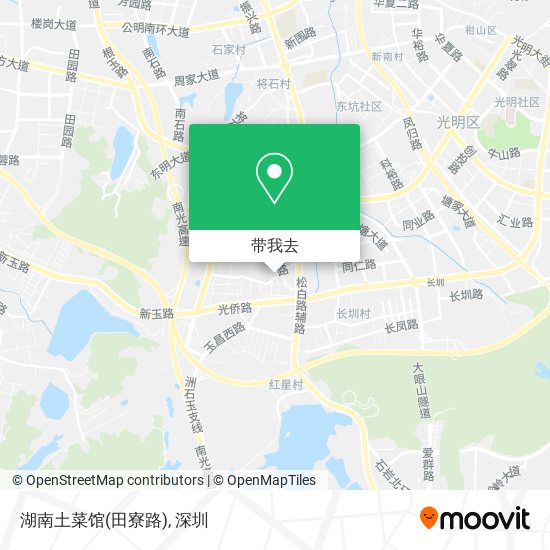 湖南土菜馆(田寮路)地图