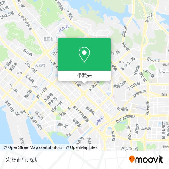 宏杨商行地图