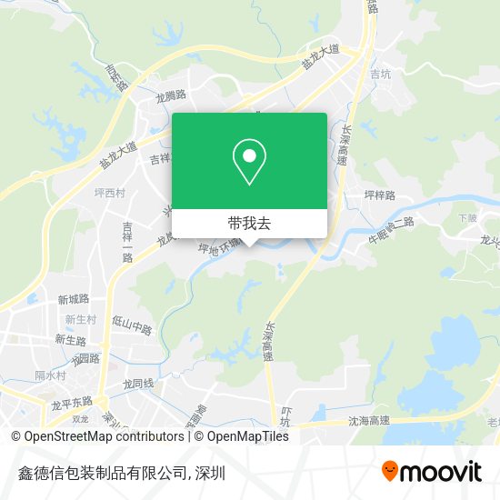 鑫德信包装制品有限公司地图