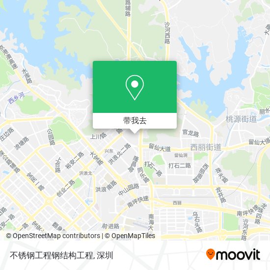 不锈钢工程钢结构工程地图