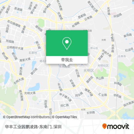 华丰工业园鹏凌路-东南门地图