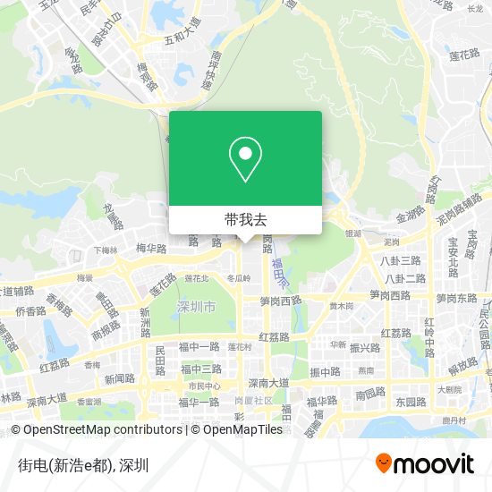 街电(新浩e都)地图