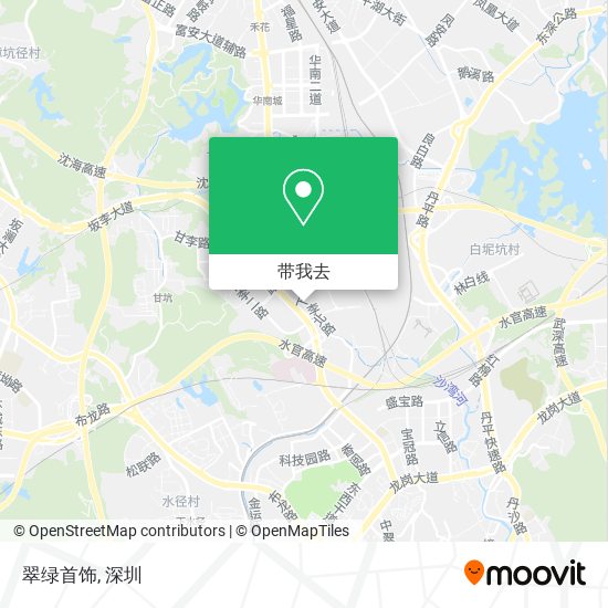 翠绿首饰地图