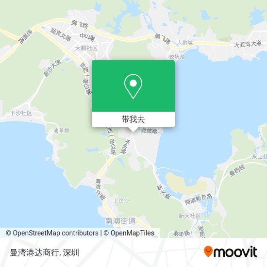 曼湾港达商行地图
