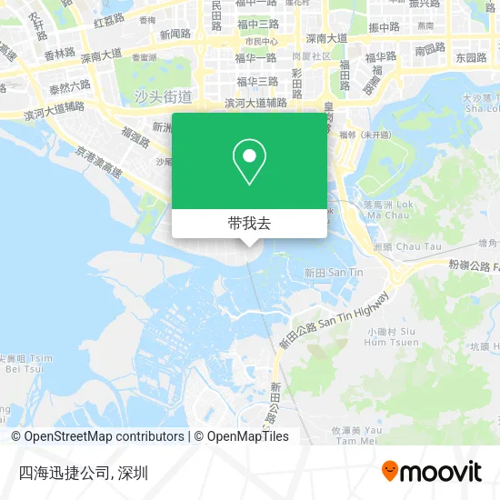 四海迅捷公司地图