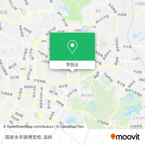国瓷永丰源博览馆地图