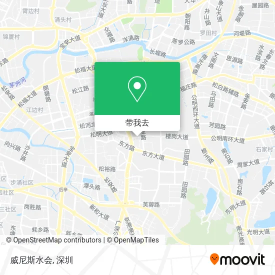 威尼斯水会地图