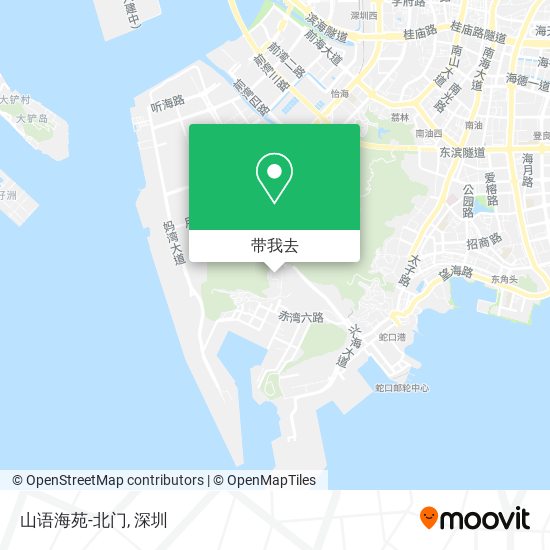 山语海苑-北门地图