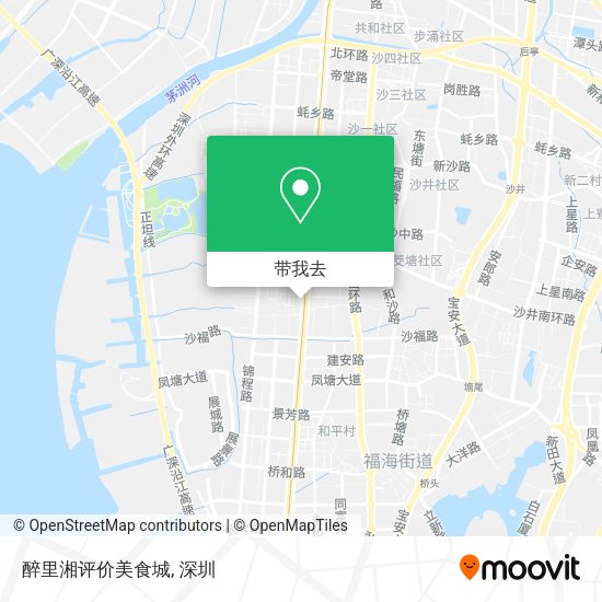 醉里湘评价美食城地图