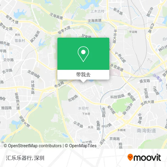 汇乐乐器行地图