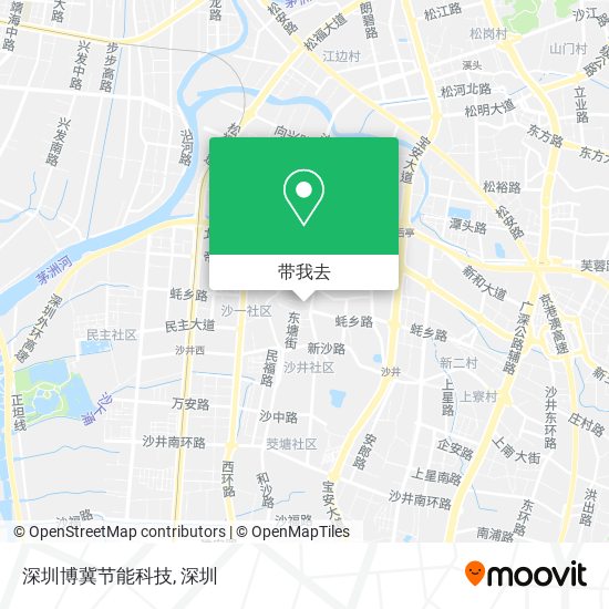 深圳博冀节能科技地图
