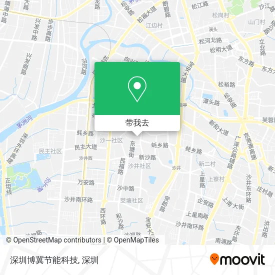 深圳博冀节能科技地图