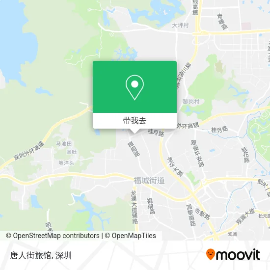 唐人街旅馆地图