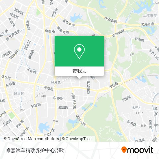 帷嘉汽车精致养护中心地图