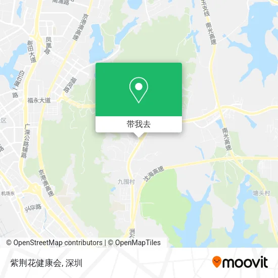 紫荆花健康会地图