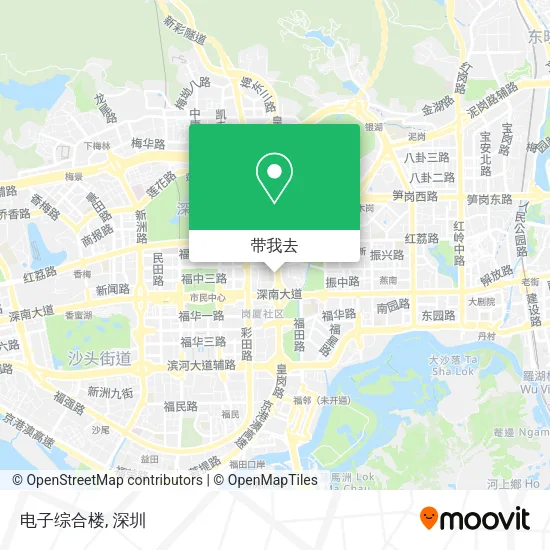 电子综合楼地图