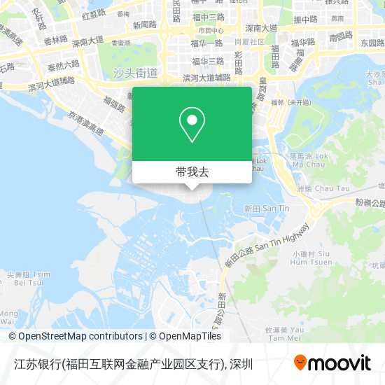 江苏银行(福田互联网金融产业园区支行)地图