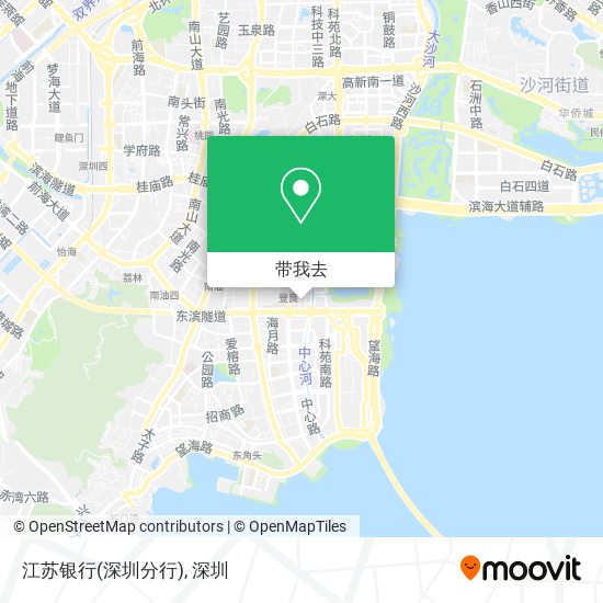 江苏银行(深圳分行)地图