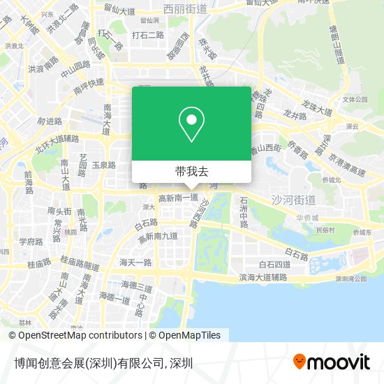 博闻创意会展(深圳)有限公司地图