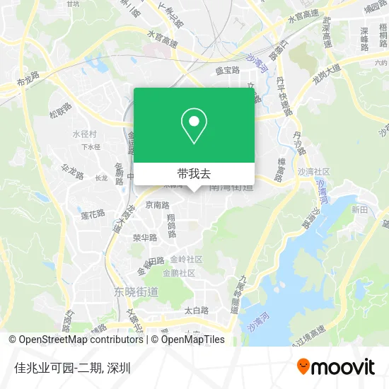 佳兆业可园-二期地图