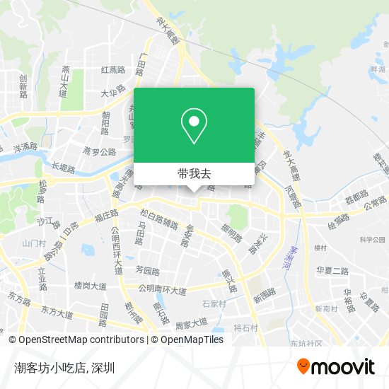 潮客坊小吃店地图