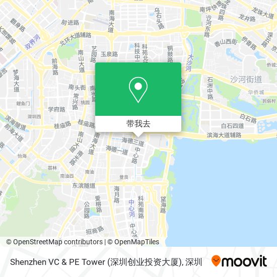 Shenzhen VC & PE Tower (深圳创业投资大厦)地图
